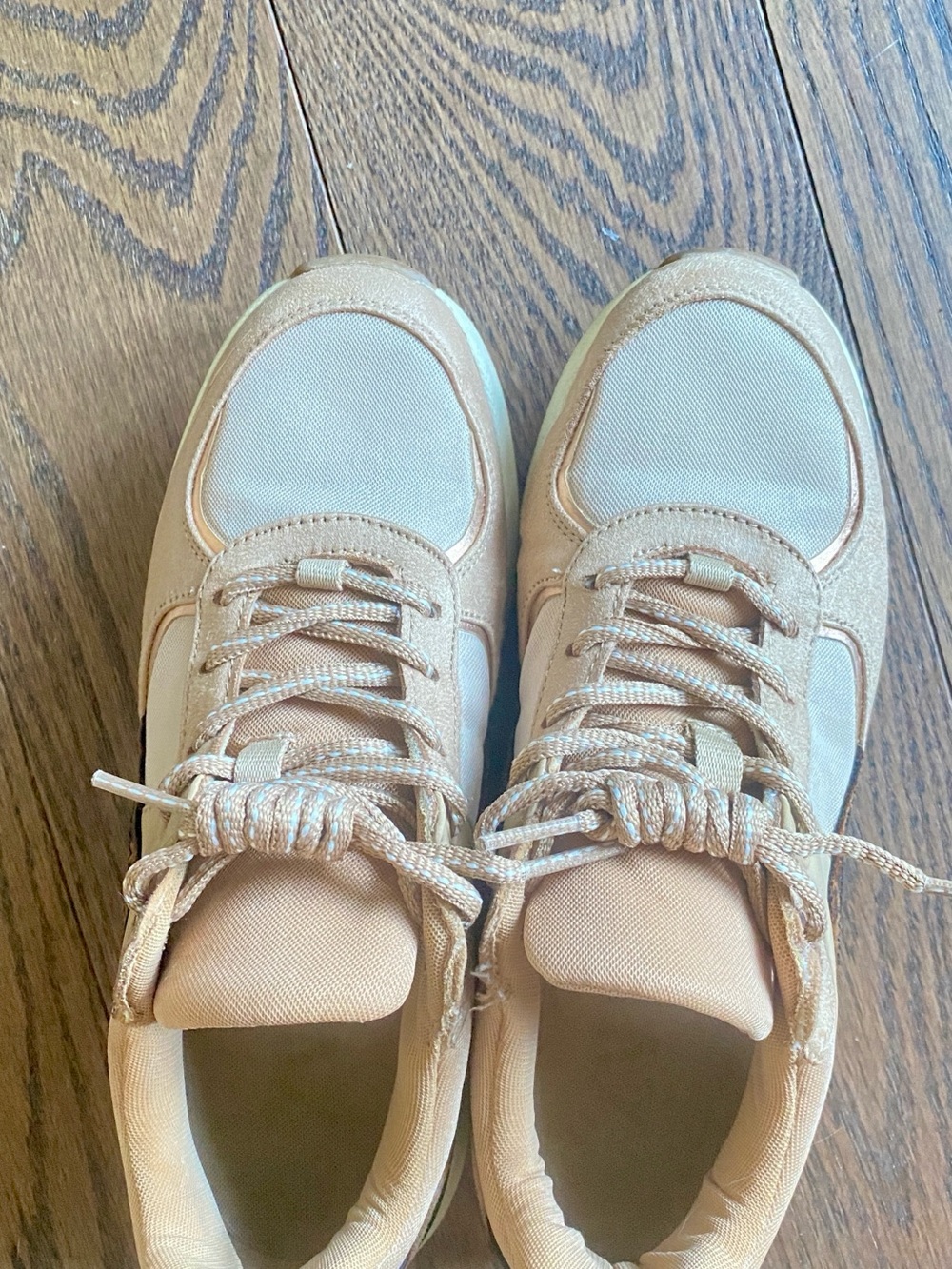 Zara Women's Sneakers in Beige